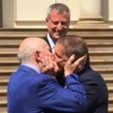 Mayor De Blasio Remarries Tom Kirdahy and Terrence McNally!