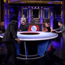 VIDEO: Ryan Reynolds & Katie Holmes Compete in 'Musical Beers' on TONIGHT SHOW