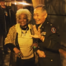 Photo Flash: Christine Ebersole, Nichelle Nichols and Uzo Aduba Stop by ALLEGIANCE