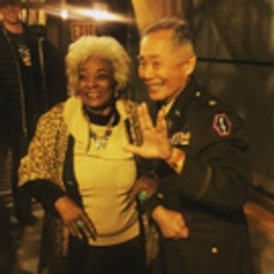 Photo Flash: Christine Ebersole, Nichelle Nichols and Uzo Aduba Stop by ALLEGIANCE