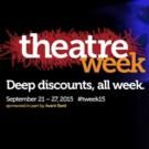 theatreWashington Announces Discount Tickets for theatreWeek 2015, 9/21-27