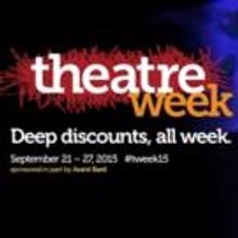 theatreWashington Announces Discount Tickets for theatreWeek 2015, 9/21-27