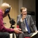 Photo Flash: First Look at Stephen Merchant & Steffan Rhodri in THE MENTALISTS at…