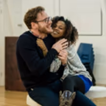 Photo Flash: Go Inside Rehearsals for DIRTY GREAT LOVE STORY at Arts Theatre