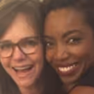 PHOTO FLASH: THE GLASS MENAGERIE's Sally Field Visits THE COLOR PURPLE's Heather…