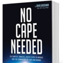 Award-Winning Author David Grossman Launches NO CAPE NEEDED