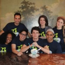 Photo Flash: THE LIGHTNING THIEF Cast Sips 'Frrrozen Hot Blue Chocolate' at Serendipi