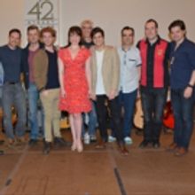 Photo Coverage: Cast of Paper Mill Playhouse's MILLION DOLLAR QUARTET Meets The Press