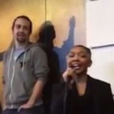 STAGE TUBE: THE FIRST NOEL Cast Brings Some Holiday Spirit to #Ham4Ham