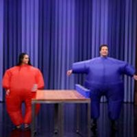 VIDEO: Zoe Kravitz Competes in 'Inflatable Flip Cup' on TONIGHT SHOW Video