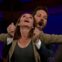 VIDEO: Diane Lane & Paul Rudd Recreate 'Titanic' on LATE LATE SHOW Video