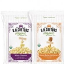 With A Focus On Better Snacking, G.H. Cretors'' Popped Corn Introduces Three New Obse
