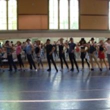 TV: In Rehearsal with the One, Singular, Sensational Cast of A CHORUS LINE at the…