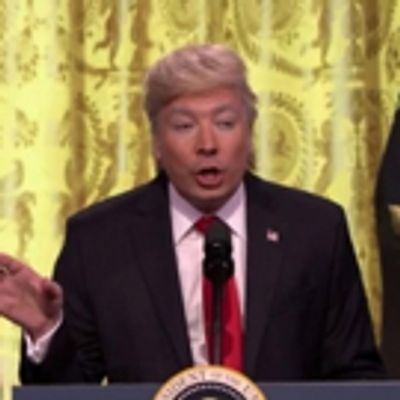 VIDEO: Late Night Hosts Rip Into Donald Trump's First Solo Press Conference