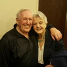 Photo Flash: Angela Lansbury Visits Sweeney Todd Co-Star Len Cariou at BROADWAY AND T