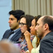 Photo Flash: In Rehearsal for DISGRACED at Alliance Theatre