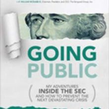 Norm Champ Launches 'Going Public: My Adventures Inside the SEC'