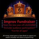 Open Book Theatre Company to Host Improv Fundraiser 1/6/2017