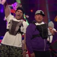VIDEO: James Corden, Ashton Kutcher & Danny Masterson Perform Their New Boy Band Hit… Video