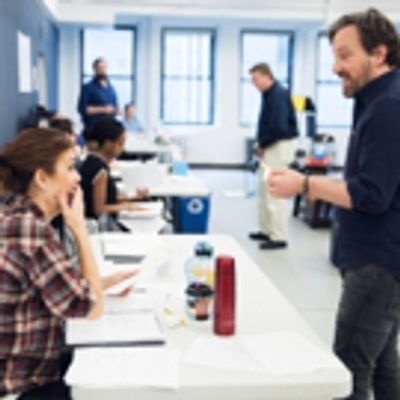 Photo Flash: In Rehearsal with Kate Walsh, Jeremy Shamos and More for IF I FORGET