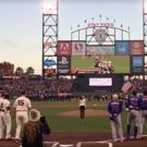 STAGE TUBE: Lena Hall Performs National Anthem for Game 3 of NLDS