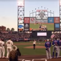 STAGE TUBE: Lena Hall Performs National Anthem for Game 3 of NLDS Video