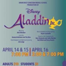 ALADDIN JR. to Play Sparks Chapel, 4/14-16