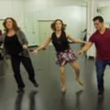 Cast of The CW's CRAZY EX-GIRLFRIEND Taps Broadway Faves in Dancing Challenge for…