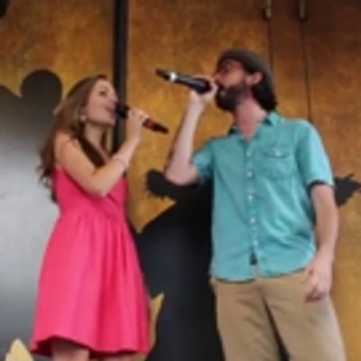 STAGE TUBE: Laura Osnes and Max Crumm Reunite for a GREASE Duet at #Ham4Ham