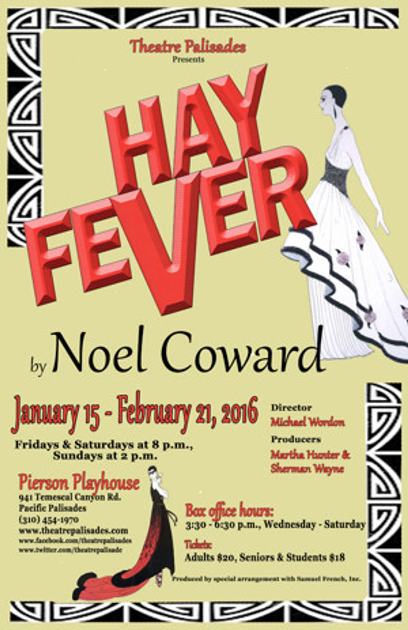 Photo Coverage: HAY FEVER Opens to Laughs Galore at Theatre Palisades Photo Coverage: HAY FEVER Opens to Laughs Galore at Theatre Palisades Image