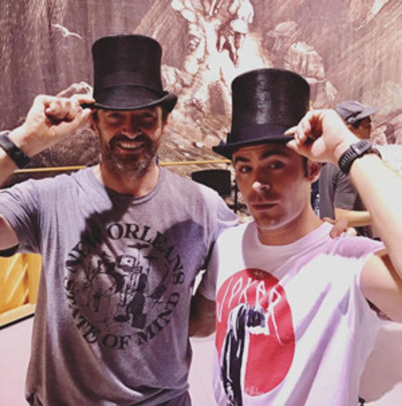 Photo-Hugh-Jackman-and-Zac-Efron-See-Whats-Inside-at-WAITRESS-20010101 Photo: Hugh Jackman and Zac Efron See What's Inside at WAITRESS Image