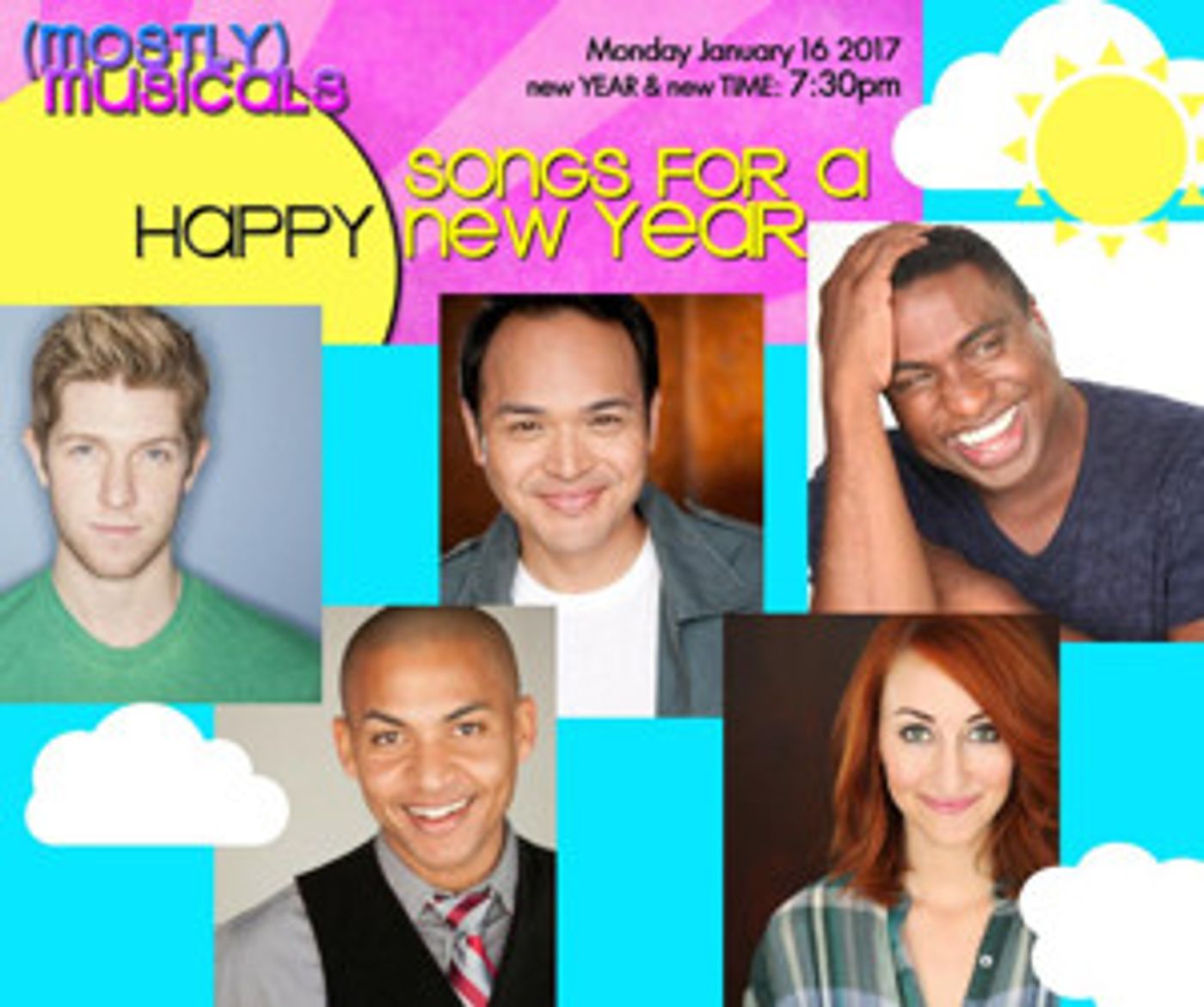 Photo Flash: Michael Leon-Wooley, Eric Michael Krop and More Announced for (mostly)musicals SONGSFORAHAPPYNEWYEAR  Image