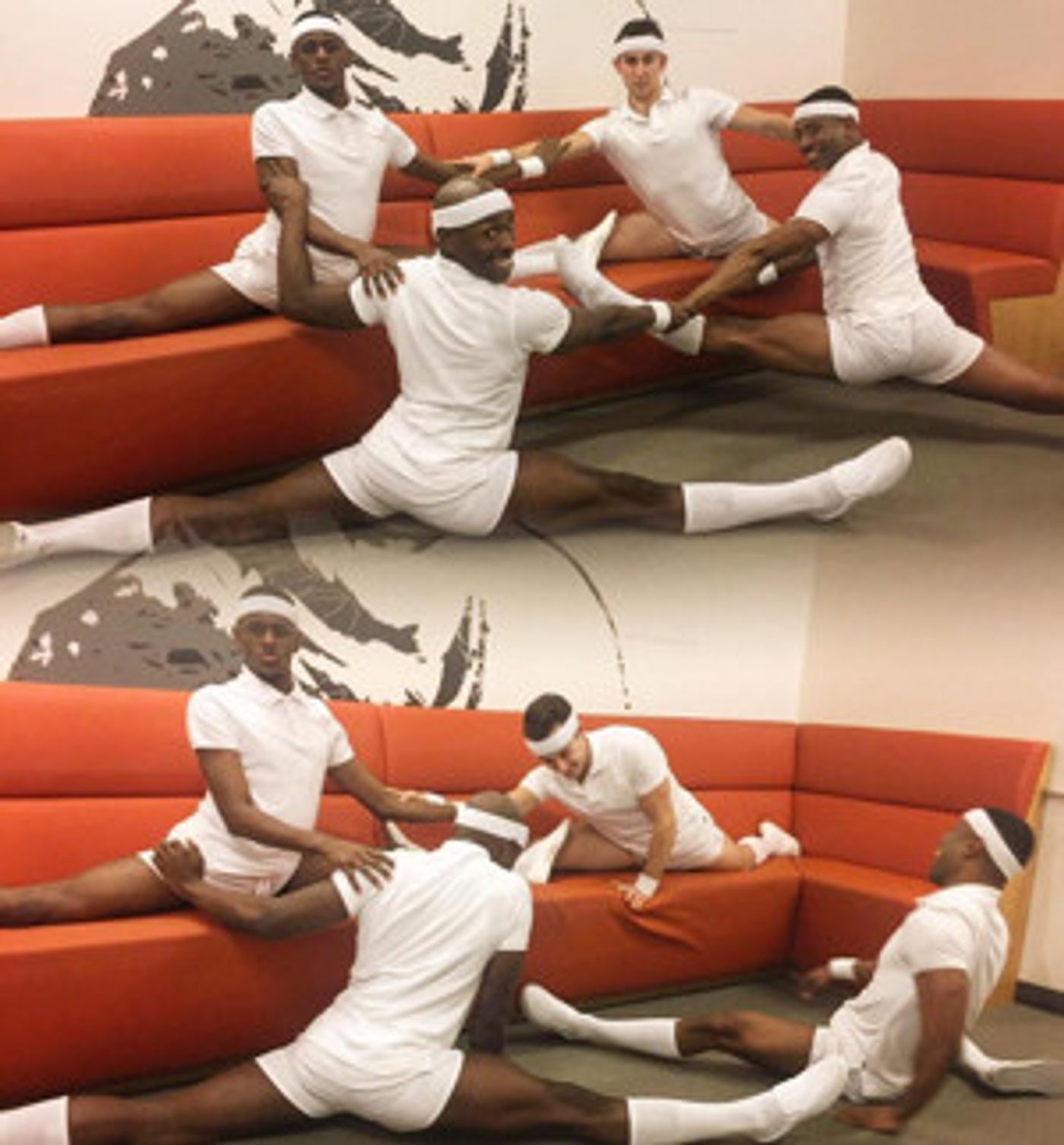 Photo Flash: SWEET CHARITY Limbers Up, WHITE CHRISTMAS Gets Frisky, and More Saturday Intermission Pics!  Image