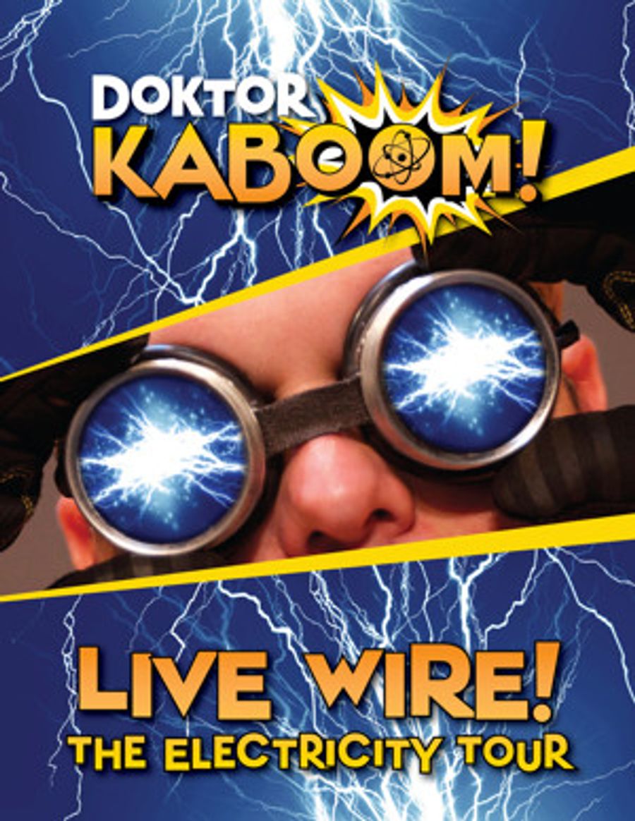Photo Flash: DOKTOR KABOOM: LIVE WIRE! Comes to NYU Skirball Image