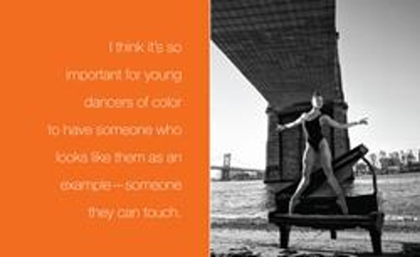 Photographer Richard Corman Captures Misty Copeland's Power and Grace in New Book Photographer Richard Corman Captures Misty Copeland's Power and Grace in New Book Image