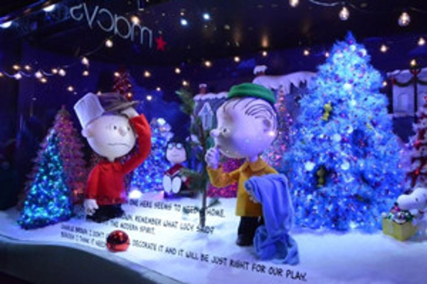 Photo-Coverage-Macys-2015-Window-Unveiling-20000101 Photo Coverage: PEANUTS Celebrates 50th Anniversary in Macy's 2015 Window Displays Image