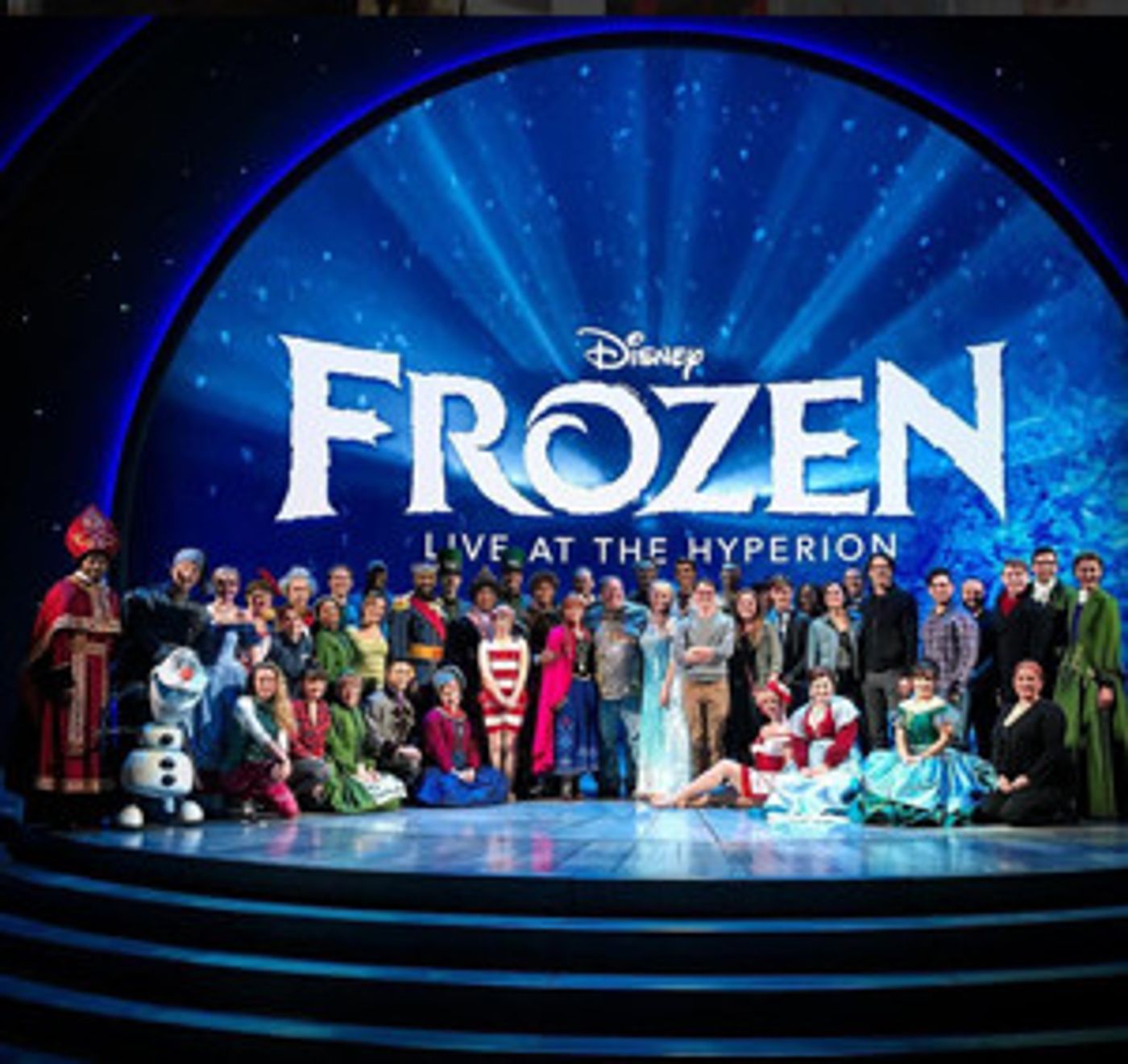 Photo Flash: FROZEN Receives a Special Visit, KING AND I Gets Merry, and More Saturday Intermission Pics!  Image