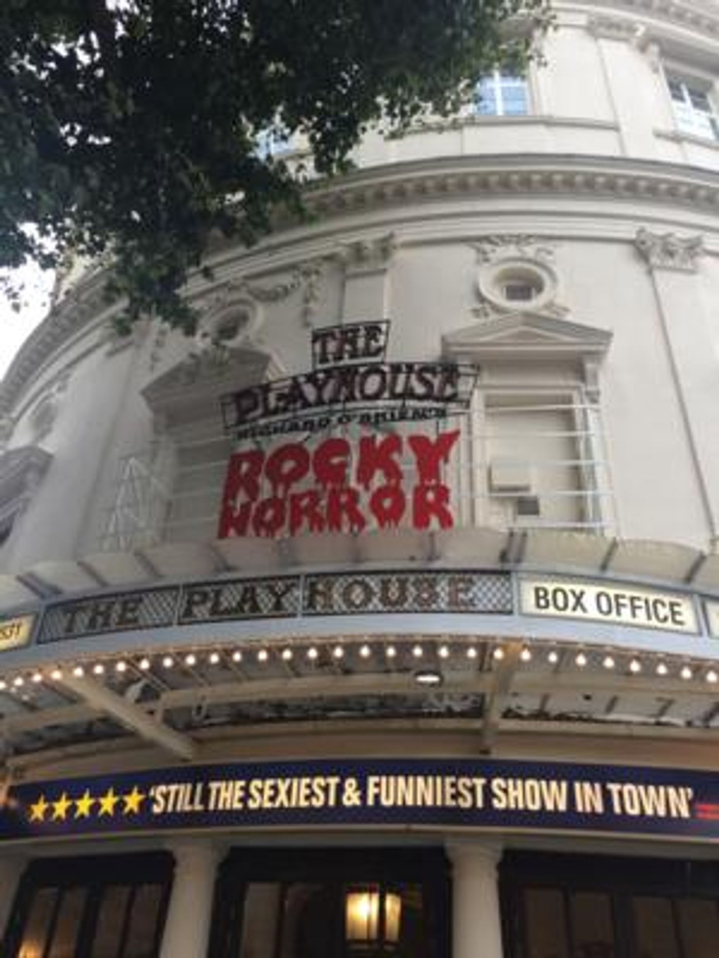 Photo Coverage: Marquee Is Up At The Playhouse for O'Brien In THE ROCKY HORROR SHOW! Photo Coverage: Marquee Is Up At The Playhouse for O'Brien In THE ROCKY HORROR SHOW! Image