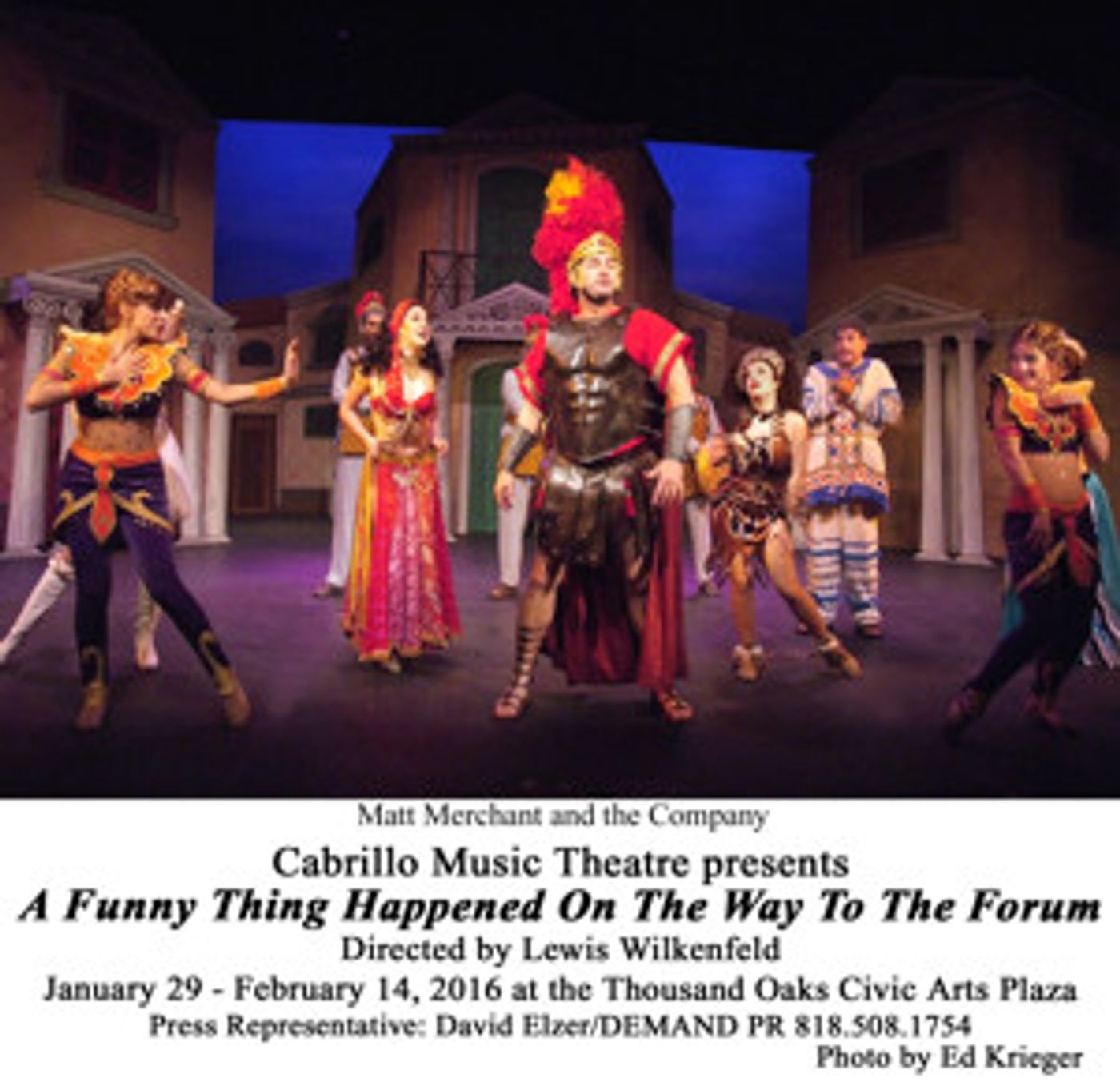 Photo Flash: A FUNNY THING HAPPENED ON THE WAY TO THE FORUM at Cabrillo Music Theatre  Image