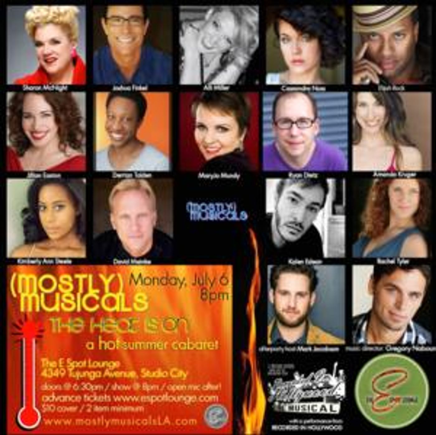 Photo Flash: First Look- (mostly)musicals' THE HEAT IS ON Photo Flash: First Look- (mostly)musicals' THE HEAT IS ON Image