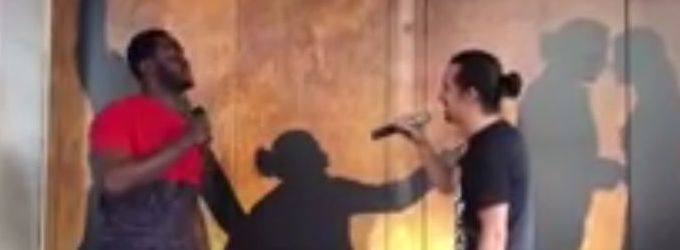 VIDEO: LES MISERABLES' Kyle Jean-Baptiste Sings LES MIS With Lin-Manuel Miranda at… Video