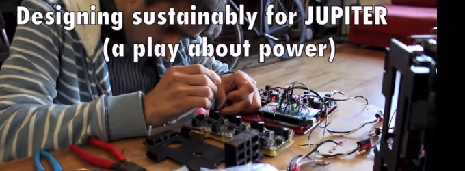 STAGE TUBE: Greening the Light Grid with JUPITER (A PLAY ABOUT POWER) at La MaMa Video