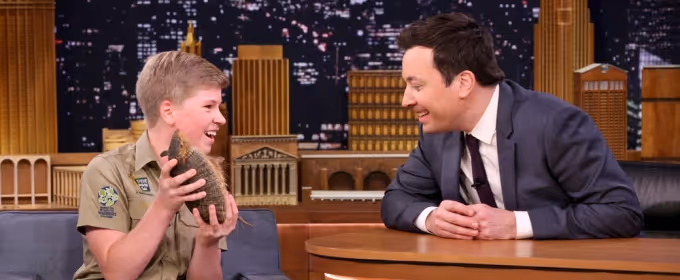 VIDEO: Like Father Like Son - Robert Irwin Carries On Dad's Legacy on TONIGHT Video
