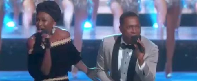 VIDEO: Cynthia Erivo & Leslie Odom Jr. Team with Rockettes for TONY AWARD Performance Video