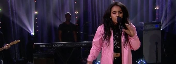 VIDEO: Bibi Bourelly Performs 'Ego' on Last Night's LATE LATE SHOW Video