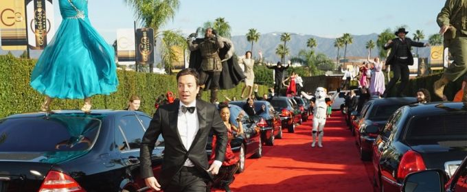 VIDEO: Jimmy Fallon Opens 'Golden Globes' with Musical Tribute to LA LA LAND Video