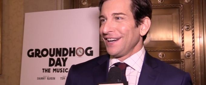 TV: How Did He Do It? Andy Karl & Company Reflect on GROUNDHOG DAY's Crazy Opening… Video