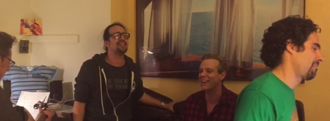 STAGE TUBE: Adam Pascal Joins Lin-Manuel Miranda for 'What You Own' in Surprise… Video