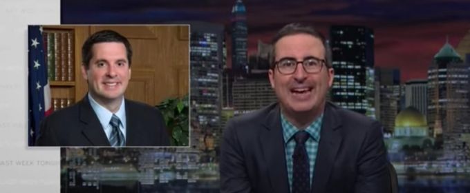 VIDEO: John Oliver Takes on Rep. Devin Nunes & More on LAST WEEK TONIGHT Video