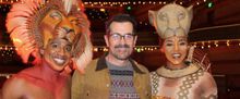 Flash: MODERN FAMILY's Ty Burrell Visits THE LION KING on Tour